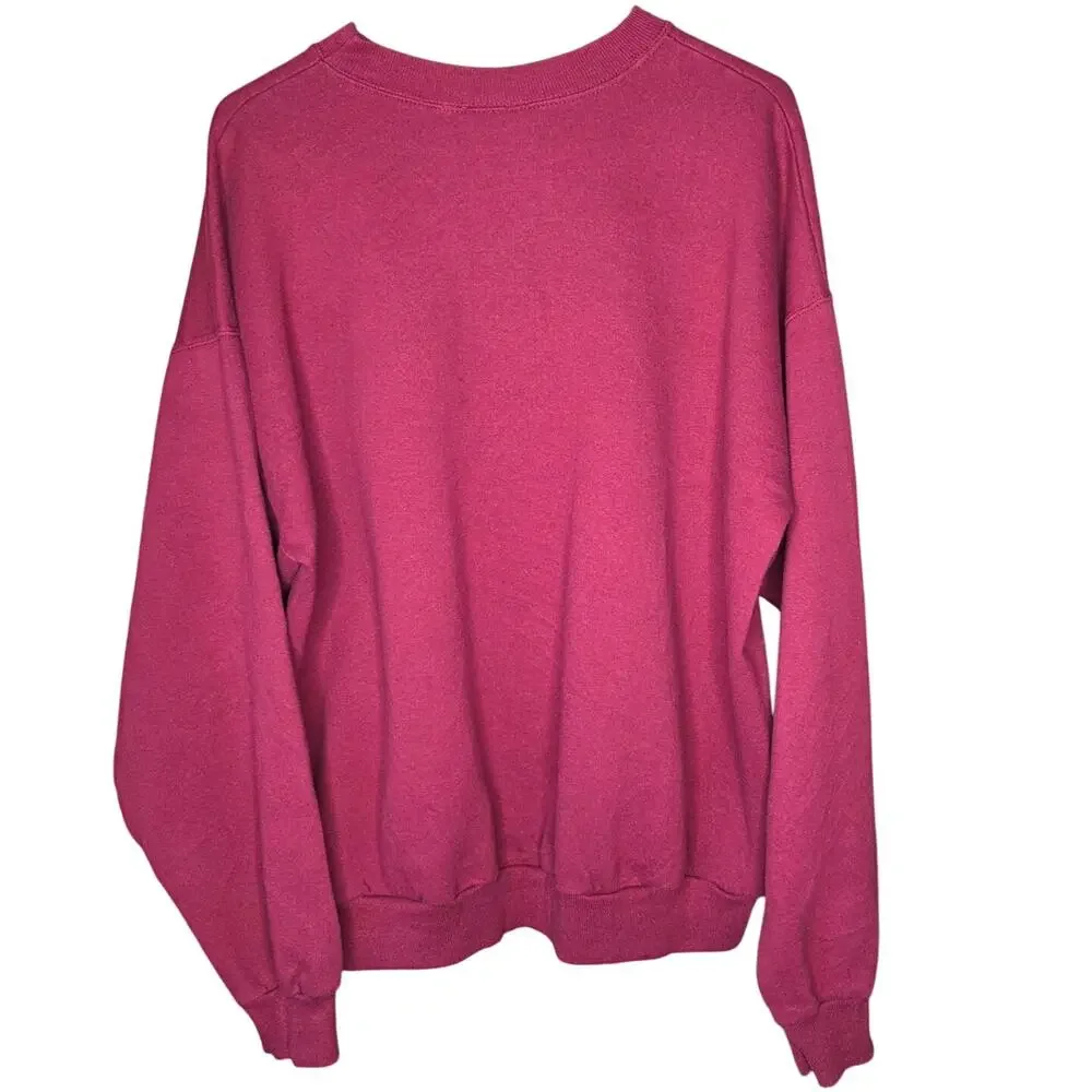 Vintage Golf embroidered maroon crewneck size XL M&C Sportswear Grandpa